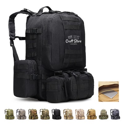 60L Military Tactical Backpack